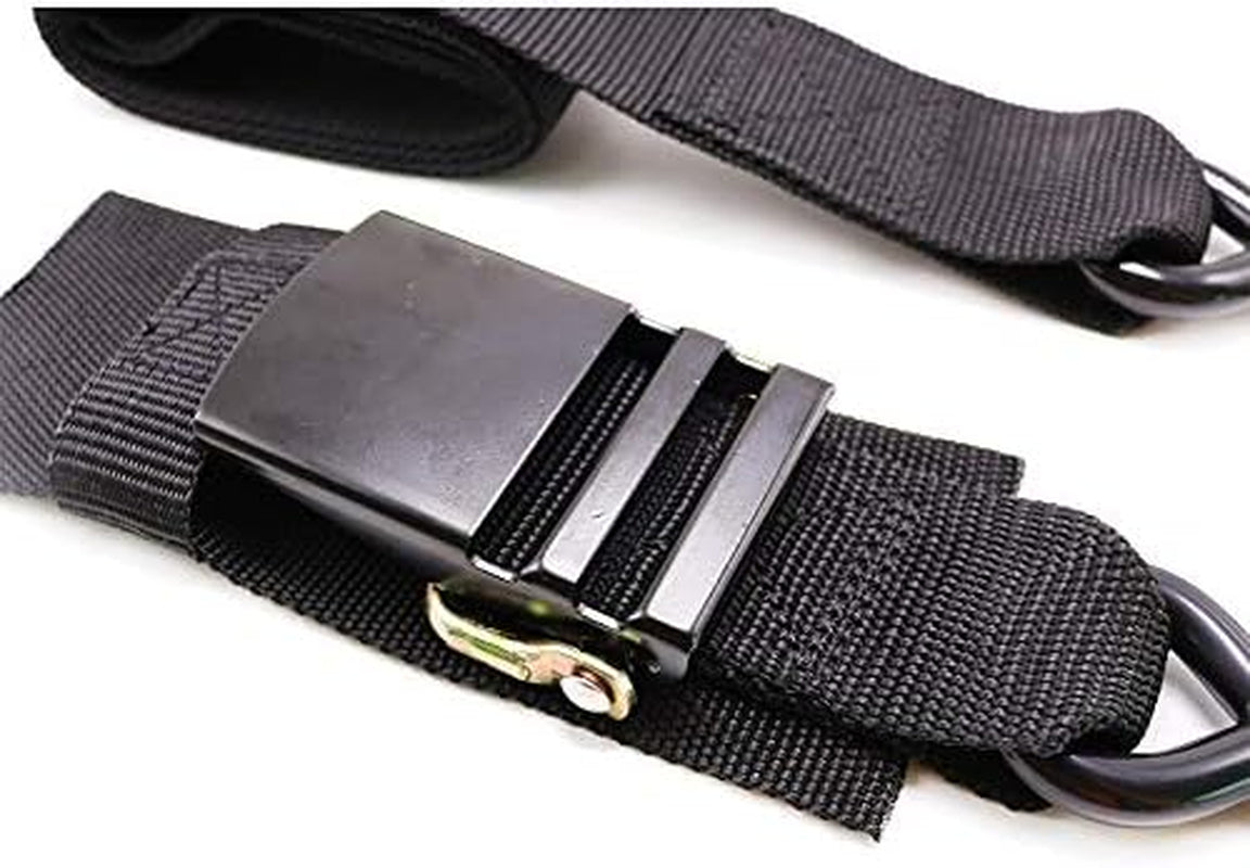 Heavy Duty Boat Trailer Transom Strap (2PK) - 2 Inch X 48 Inch Adjustable Marine Boat Tie down Straps to Trailer (Shipped from USA) with Quick Release Buckle1200 LBS Capacity Securely